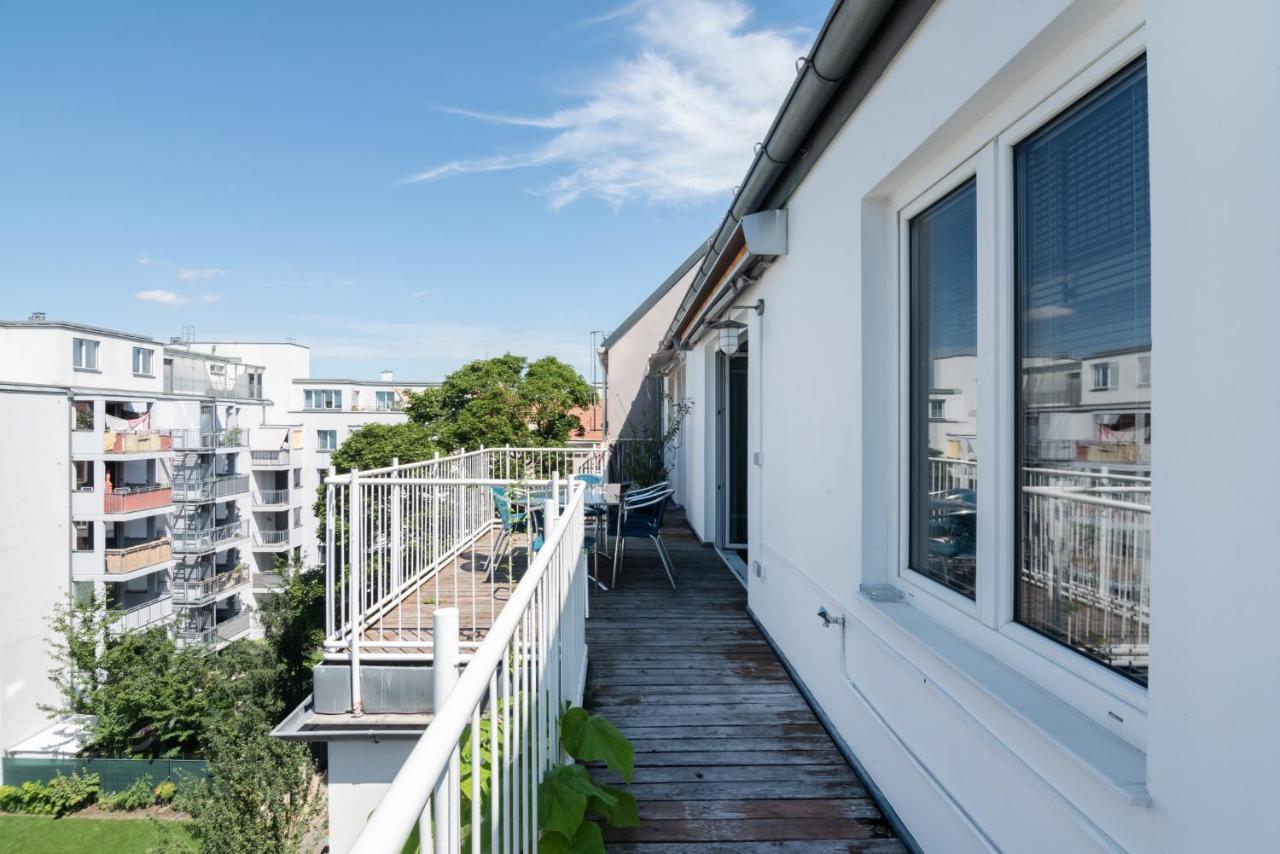 Apartment Roof With Terrace, Parking And Ac Wien